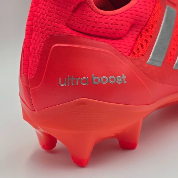 adidas Ultraboost Men\'s Size 11.5 Football Cleats JP7411 Solar Red New main image 8
